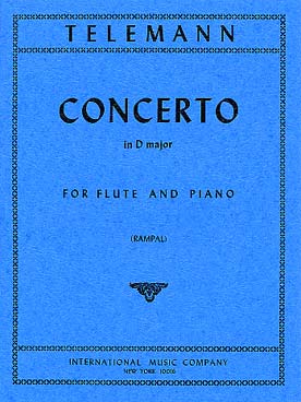 Illustration de Concerto en ré M (Rampal)