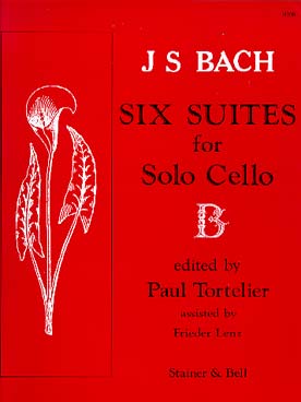 Illustration de 6 Suites BWV 1007-1012 - éd. Augener Stainer & Bell (Tortelier)