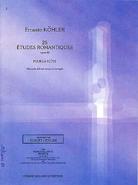 Illustration de 25 Études romantiques op. 66 - éd. Billaudot