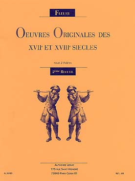 Illustration de Œuvres originales des 17e & 18e siècles - Vol. 2 (2 flûtes)