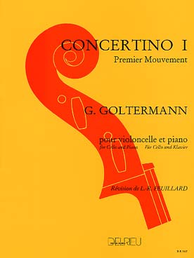 Illustration goltermann concerto n° 1 op. 14 la min