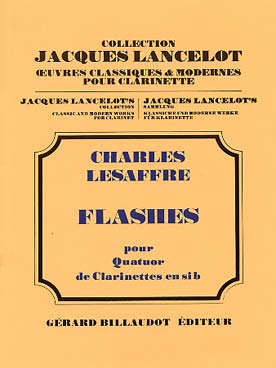 Illustration lesaffre flashes pour 4 clarinettes