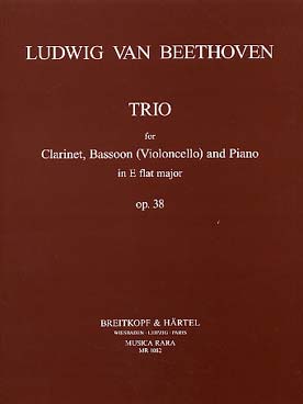 Illustration beethoven trio op. 38 basson/clar./piano