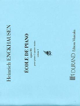 Illustration de École de piano à 4 mains op. 84 - Vol. 1 : N° 1 et 2