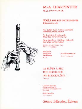 Illustration charpentier noels sur les instruments