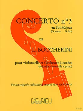 Illustration boccherini concerto n° 3 en sol maj