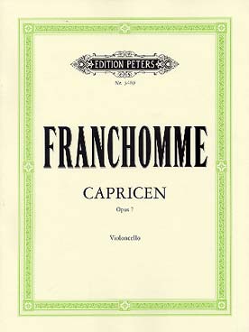 Illustration franchomme caprices (12) op. 7