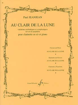 Illustration jeanjean au clair de la lune