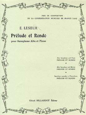 Illustration de Prélude et rondo