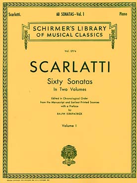 Illustration scarlatti sonates (60) vol. 1