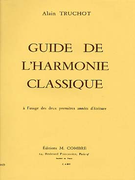 Illustration truchot guide de l'harmonie classique