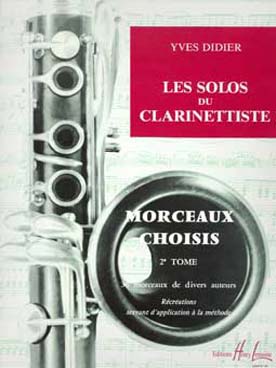 Illustration didier solos du clarinettiste vol. 2