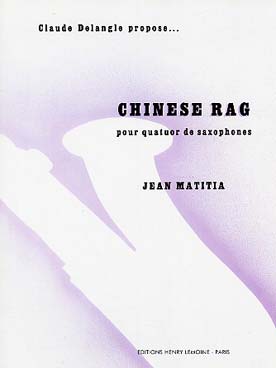 Illustration matitia chinese rag quatuor saxophones