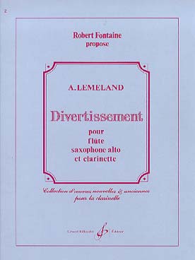 Illustration lemeland divertissement flute/saxo/clar.