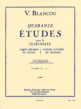 Illustration de 40 Études (rév. Delécluse) - Vol. 1 : N° 1 à 20