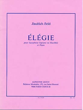 Illustration feld elegie (saxo tenor)
