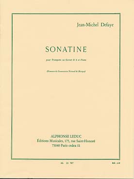 Illustration de Sonatine (cornet)