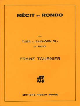 Illustration de Récit et rondo pour tuba ou saxhorn si b et piano