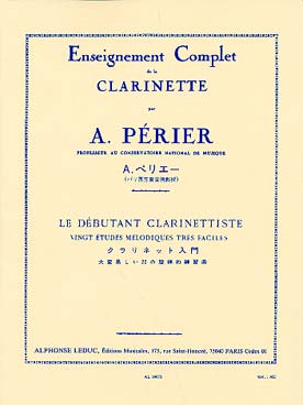 Illustration perier debutant clarinettiste (le)