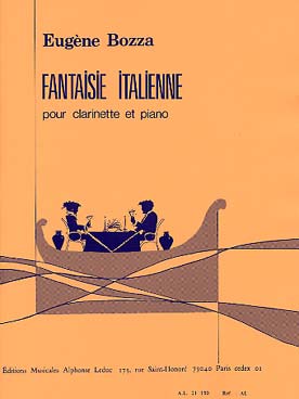 Illustration bozza fantaisie italienne