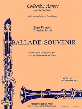 Illustration dangain/jacob ballade - souvenir