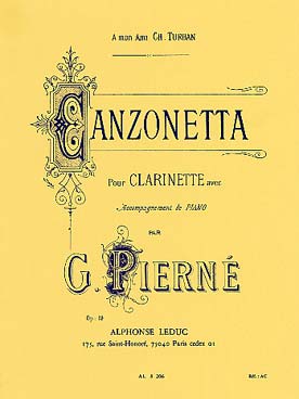 Illustration pierne canzonetta op. 19