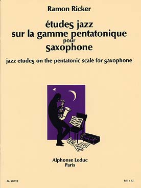 Illustration ricker etudes jazz gamme pentatonique