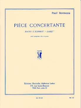 Illustration de Pièce concertante dans l'esprit "jazz"