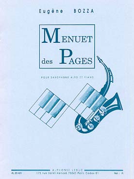 Illustration de Menuet des pages