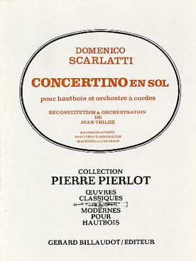 Illustration scarlatti concertino en sol maj