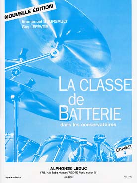 Illustration de La Classe de batterie dans les conservatoires - Vol. 4