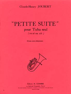 Illustration joubert petite suite pour tuba seul