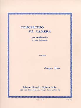 Illustration de Concertino da camera