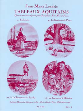 Illustration de Tableaux aquitains - N° 3 : Le Traverseur de landes