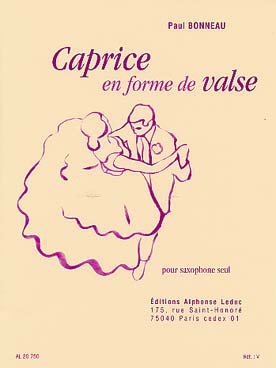 Illustration de Caprice en forme de valse (tous saxos)
