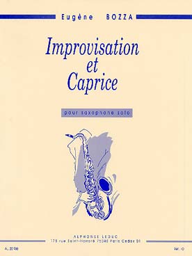Illustration de Improvisation et caprice (tous saxos)