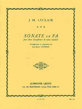 Illustration leclair sonate en fa (tr. londeix)