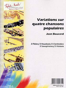 Illustration bouvard variations sur 4 chansons