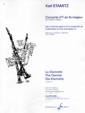 Illustration stamitz concerto n° 1 (accomp. 4 cl.)