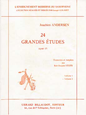 Illustration andersen op. 15 24 grandes etudes vol. 2