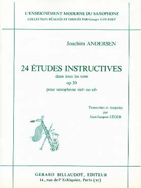 Illustration andersen op. 30 24 etudes instructives