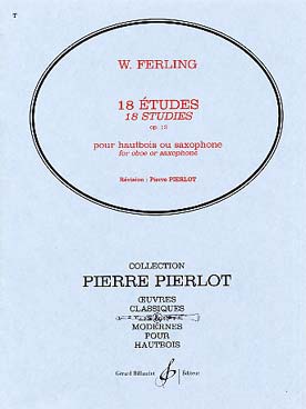 Illustration ferling etudes (18) op. 12 ob ou sax