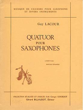 Illustration de Quatuor pour saxophones (C + P)
