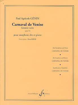 Illustration de Carnaval de Venise, fantaisie variée