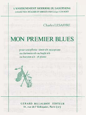 Illustration lesaffre mon premier blues (saxo tenor)