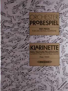 Illustration de ORCHESTER PROBESPIEL - Clarinette