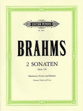 Illustration brahms sonates op. 120 n° 1 et 2