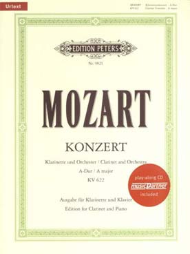 Illustration mozart concerto k 622 la maj (cl. la)