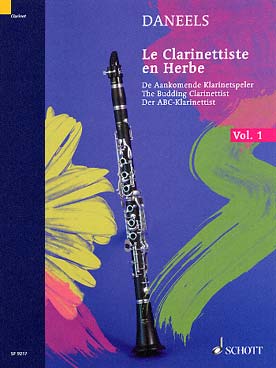Illustration daneels clarinettiste en herbe vol. 1
