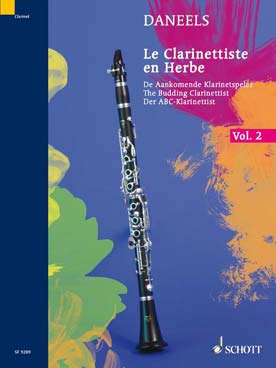 Illustration daneels clarinettiste en herbe vol. 2
